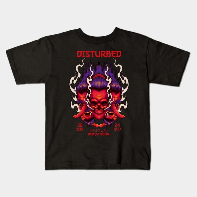 disturbed Kids T-Shirt by enigma e.o